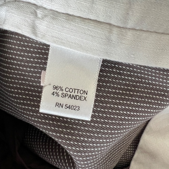 Banana Republic Martin Fit Stretch Straight Leg Cropped Pants Size 6 - Picture 9 of 10